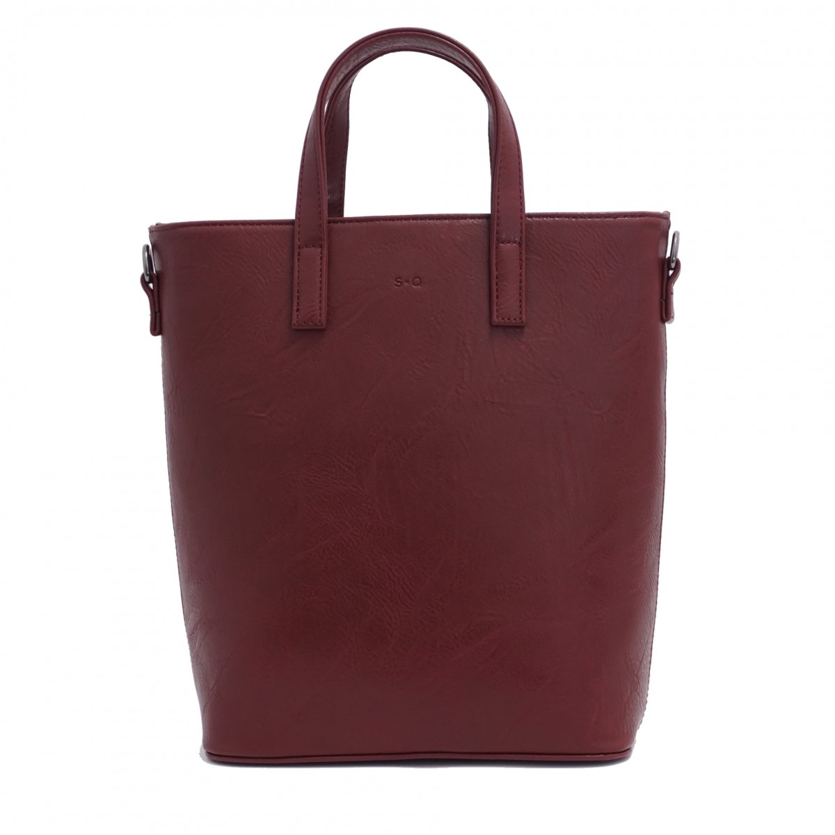 Lilia 2-in-1 Satchel - Wine Red